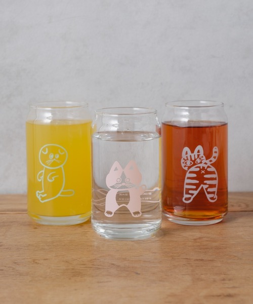 BIRTHDAY BAR（バースデイバー）の「【みやぎちか×BIRTHDAY BAR】缶グラス（グラス/マグカップ/タンブラー・レディース・グレー/ピンク/ブルー・フリー）」の4枚目の写真