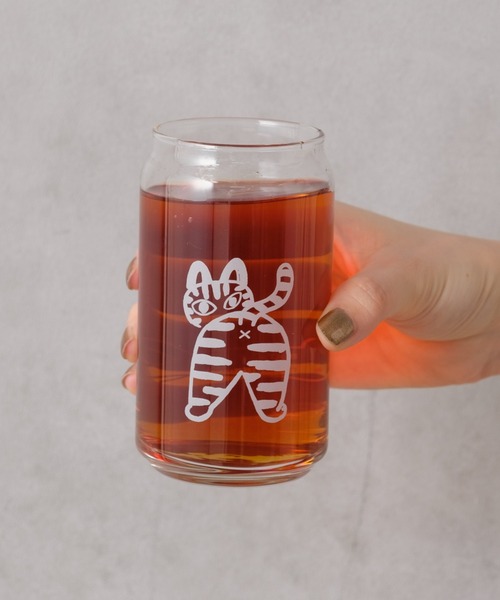 BIRTHDAY BAR（バースデイバー）の「【みやぎちか×BIRTHDAY BAR】缶グラス（グラス/マグカップ/タンブラー・レディース・グレー/ピンク/ブルー・フリー）」の5枚目の写真