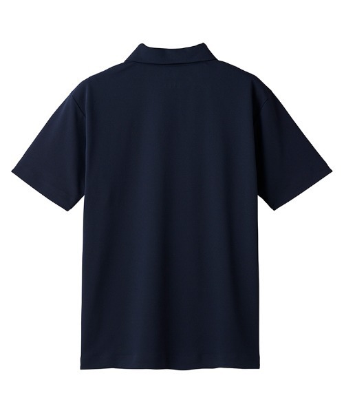 DESCENTE(デサント)の「タフポロシャツ(ポロシャツ・メンズ・ブラック/ネイビー/ホワイト・L/M/S/XL)」の4枚目の写真