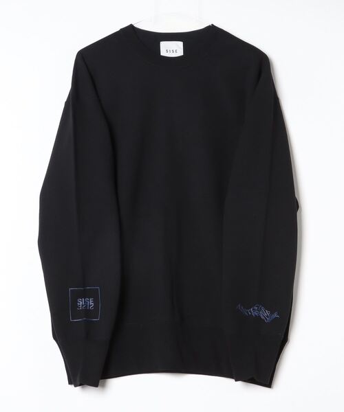 SISE（シセ）の「SISE CREW SWEAT（スウェット・メンズ・グレー/ブラック・MEDIUM）」の15枚目の写真