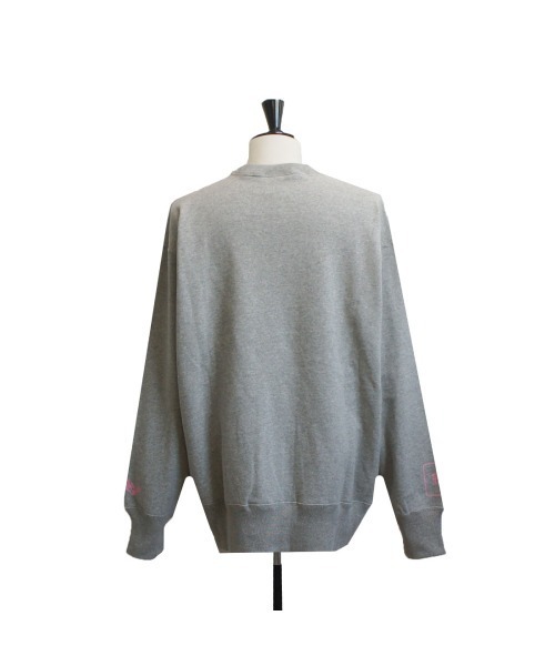 SISE（シセ）の「SISE CREW SWEAT（スウェット・メンズ・グレー/ブラック・MEDIUM）」の6枚目の写真