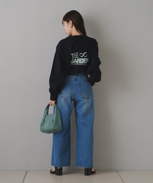 Kastane(カスタネ)の「【M.Lサイズ/ユニセックス】B 8GARDEN ロゴロンT(Tシャツ/カットソー・レディース・ブラック/ホワイト系その他/レモンイエロー/ブルー/ホワイト系その他2/イエロー・M/L)」の17枚目の写真