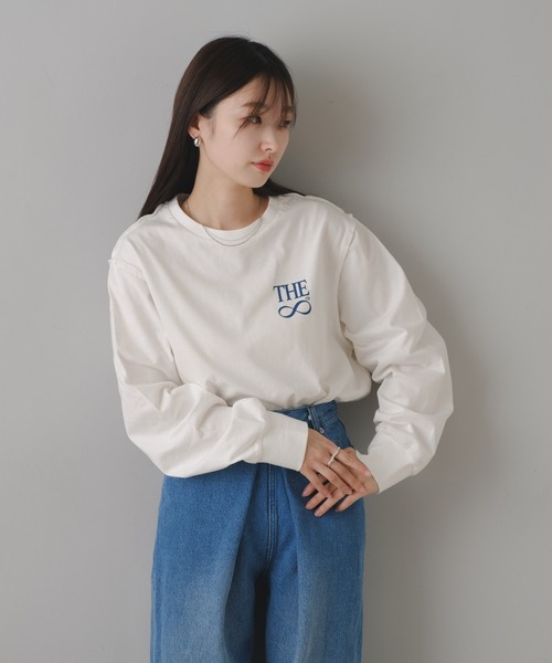 Kastane(カスタネ)の「【M.Lサイズ/ユニセックス】B 8GARDEN ロゴロンT(Tシャツ/カットソー・レディース・ブラック/ホワイト系その他/レモンイエロー/ブルー/ホワイト系その他2/イエロー・M/L)」の20枚目の写真