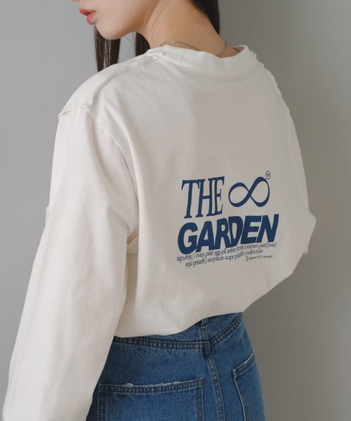 Kastane(カスタネ)の「【M.Lサイズ/ユニセックス】B 8GARDEN ロゴロンT(Tシャツ/カットソー・レディース・ブラック/ホワイト系その他/レモンイエロー/ブルー/ホワイト系その他2/イエロー・M/L)」の19枚目の写真