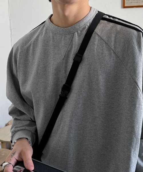 ASCLO(エジュクロ)の「ASCLO 3 TAP Megafit Russell T Shirt(Tシャツ/カットソー・メンズ・グレー/アイボリー/ブラック・FREE)」の20枚目の写真