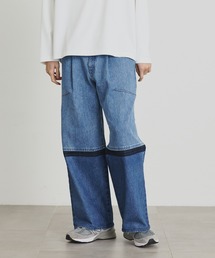 〈セットアップ対応〉SHIOTA 2トーンデニムパンツ
