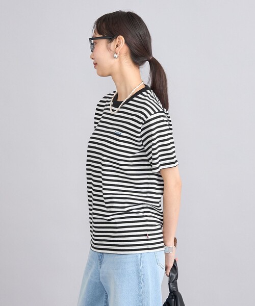 coen（コーエン）の「USAコットンCOEN刺繍Tシャツ（Tシャツ/カットソー・レディース・その他1/オフホワイト/ブラック/ロイヤルブルー/その他3・M/L）」の7枚目の写真