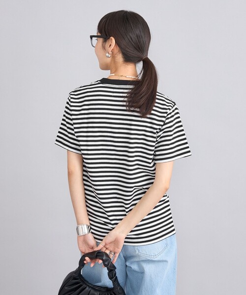 coen（コーエン）の「USAコットンCOEN刺繍Tシャツ（Tシャツ/カットソー・レディース・その他1/オフホワイト/ブラック/ロイヤルブルー/その他3・M/L）」の8枚目の写真