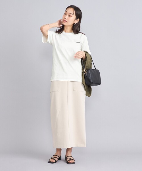 coen（コーエン）の「USAコットンCOEN刺繍Tシャツ（Tシャツ/カットソー・レディース・その他1/オフホワイト/ブラック/ロイヤルブルー/その他3・M/L）」の16枚目の写真