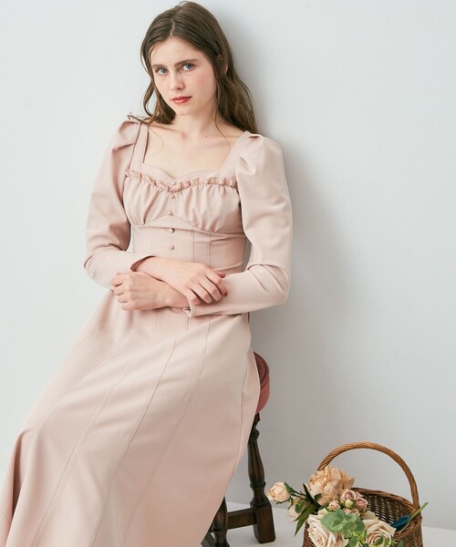 DEICY（デイシー）の「コルセットフリルワンピース（ワンピース
