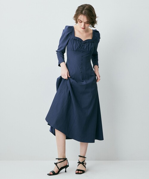 DEICY MECOTURE ポワンティエフルールワンピース ME COUTURE（ミークチュール）の「ポワンティエフルール
