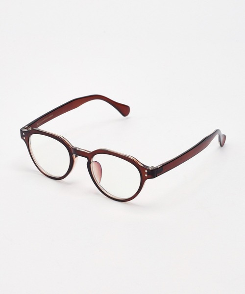 BARNYARDSTORM（バンヤードストーム）の「BARNYARDSTORM / UVカットグラス（メガネ・レディース・ナチュラル/ブラウン・FREE）」の12枚目の写真