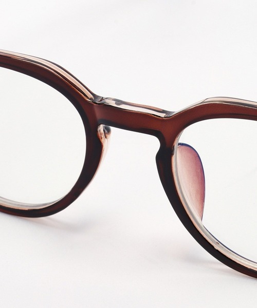 BARNYARDSTORM（バンヤードストーム）の「BARNYARDSTORM / UVカットグラス（メガネ・レディース・ナチュラル/ブラウン・FREE）」の16枚目の写真