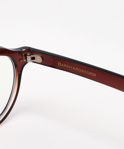 BARNYARDSTORM（バンヤードストーム）の「BARNYARDSTORM / UVカットグラス（メガネ・レディース・ナチュラル/ブラウン・FREE）」の17枚目の写真