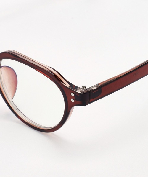 BARNYARDSTORM（バンヤードストーム）の「BARNYARDSTORM / UVカットグラス（メガネ・レディース・ナチュラル/ブラウン・FREE）」の18枚目の写真