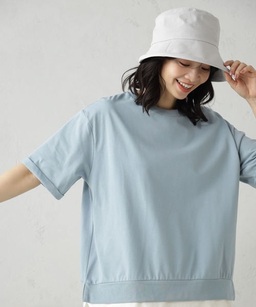 FOUND GOOD(ファウンドグッド)の「コットンHAT(ハット・レディース・ブラック/グリーン系2/グレー系2/イエロー系5/アイボリー/ネイビー・FREE)」の12枚目の写真