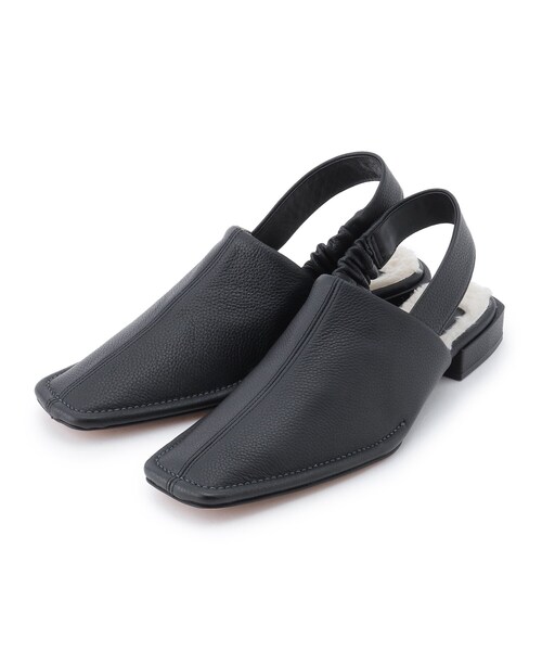 GALLEST（ギャレスト）の「◆【HENRI EN VARGO】バックベルトシューズ（パンプス・レディース・ブラック/アイボリー・40）」の2枚目の写真