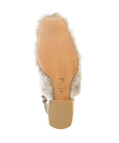 GALLEST（ギャレスト）の「◆【HENRI EN VARGO】バックベルトシューズ（パンプス・レディース・ブラック/アイボリー・40）」の7枚目の写真