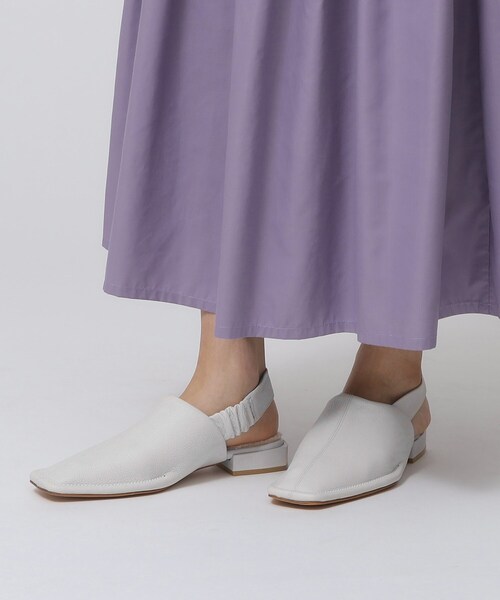 GALLEST（ギャレスト）の「◆【HENRI EN VARGO】バックベルトシューズ（パンプス・レディース・ブラック/アイボリー・40）」の8枚目の写真