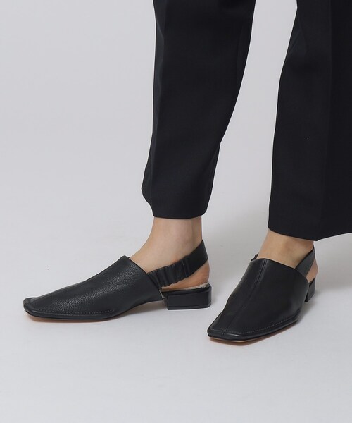 GALLEST（ギャレスト）の「◆【HENRI EN VARGO】バックベルトシューズ（パンプス・レディース・ブラック/アイボリー・40）」の10枚目の写真