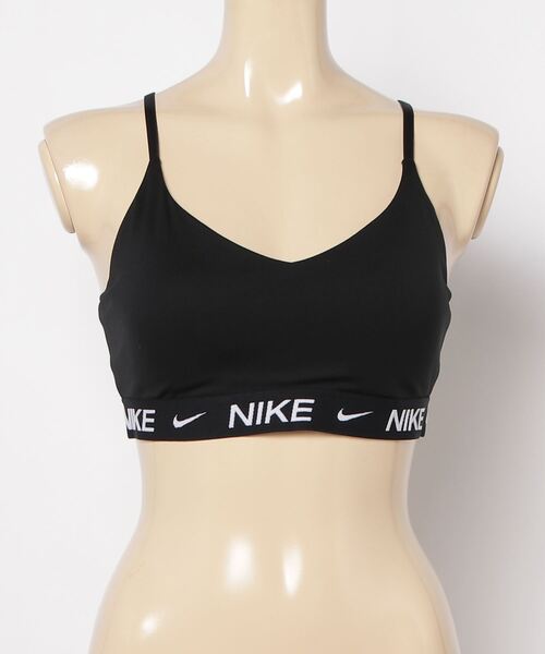 NIKE(ナイキ)の「ナイキ NIKE ナイキ DF LGT SPT インディ ブラ(スポーツブラ・レディース・ホワイト/ブラック/ブラウン/ネイビー/ブラック×ホワイト・S/M/L)」の10枚目の写真