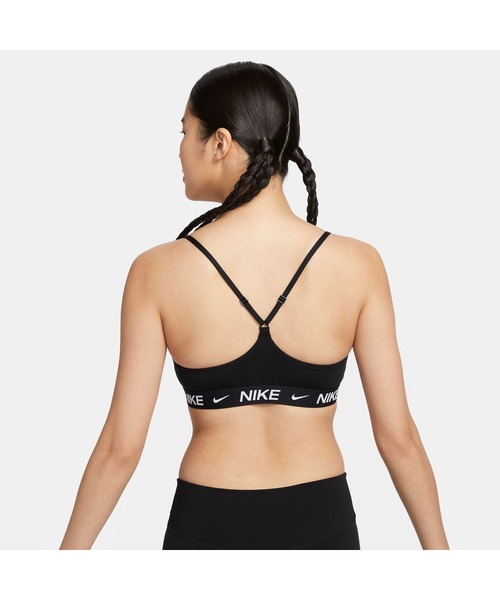 NIKE(ナイキ)の「ナイキ NIKE ナイキ DF LGT SPT インディ ブラ(スポーツブラ・レディース・ホワイト/ブラック/ブラウン/ネイビー/ブラック×ホワイト・S/M/L)」の15枚目の写真