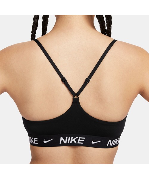 NIKE(ナイキ)の「ナイキ NIKE ナイキ DF LGT SPT インディ ブラ(スポーツブラ・レディース・ホワイト/ブラック/ブラウン/ネイビー/ブラック×ホワイト・S/M/L)」の17枚目の写真