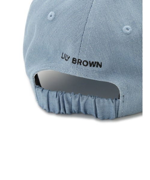 LILY BROWN（リリーブラウン）の「【LILY BROWN×MARY QUANT】デイジーモチーフキャップ（キャップ・レディース・ブラック/ライトブルー/ホワイト・FREE）」の9枚目の写真