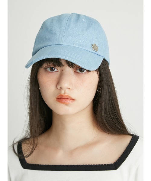 LILY BROWN（リリーブラウン）の「【LILY BROWN×MARY QUANT】デイジーモチーフキャップ（キャップ・レディース・ブラック/ライトブルー/ホワイト・FREE）」の12枚目の写真