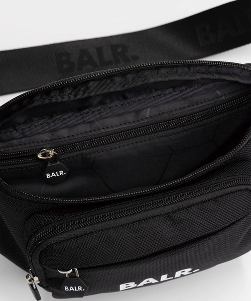 BALR.（ボーラー）の「U-SERIES SMALL WAISTPACK（ボディバッグ/ウエストポーチ・メンズ・ブラック・FREE）」の4枚目の写真