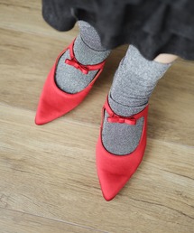 サンダル（レッド/赤色系・リボン）ファッション通販 - ZOZOTOWN