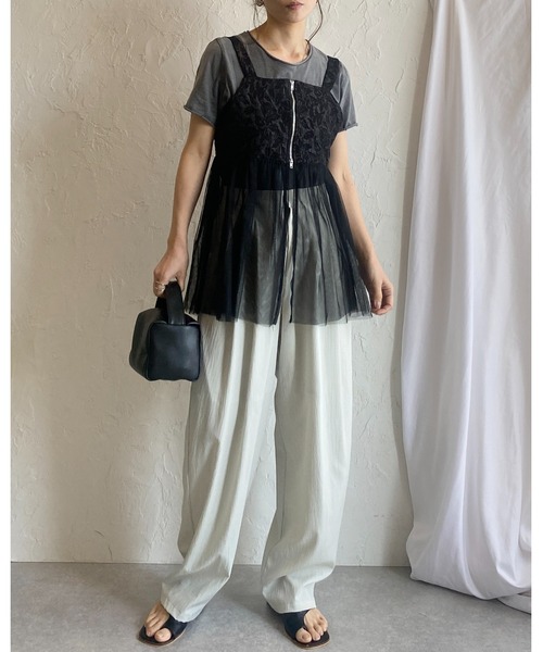 ⭐︎新品未使用⭐︎ タグ付き　Plage ビスチェ　キャミソール　ブラック キャミソール・ビスチェ通販｜レディースファッション・20代 30