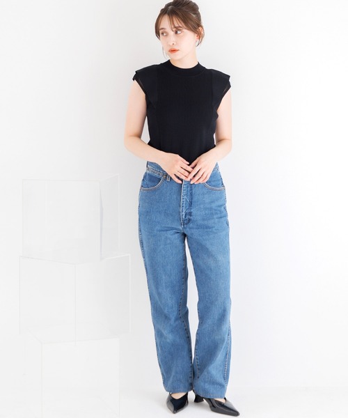 Dita Muaj.(ディータムアージュ)の「袖フリルミニプルオーバー(タンクトップ・レディース・ブラック/グレー/ナチュラル・FREE)」の5枚目の写真