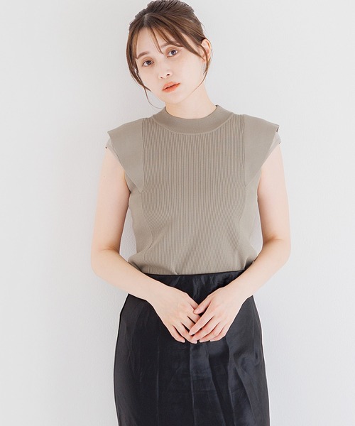 Dita Muaj.(ディータムアージュ)の「袖フリルミニプルオーバー(タンクトップ・レディース・ブラック/グレー/ナチュラル・FREE)」の14枚目の写真