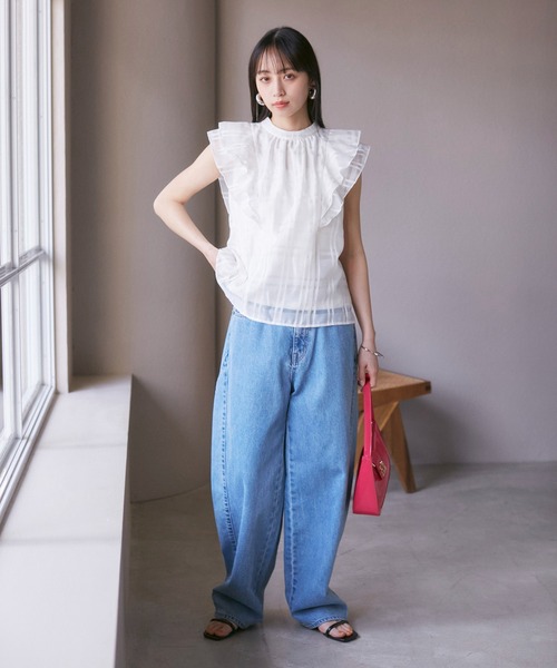 VIS（ビス）の「【夏トップス総選挙/お気に入り登録No.2】シアー