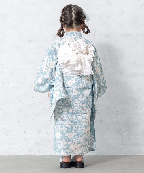 ファミリア　110    浴衣　帯　セット 楽天市場】【今だけ6,580円→5,920円！】女の子浴衣・帯セット 2