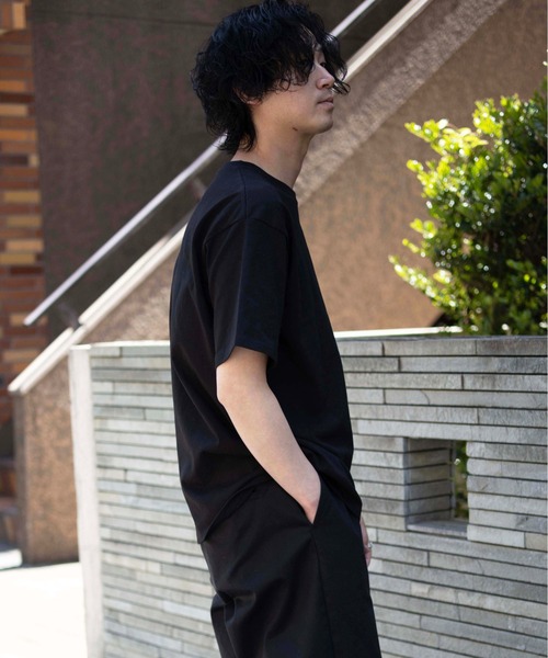 UNIVERSAL OVERALL(ユニバーサルオーバーオール)の「刺しゅうTシャツ / UNIV EMBROIDERY PK T(Tシャツ/カットソー・メンズ・クリーム/ブラック/ホワイト・M/XL/L)」の13枚目の写真