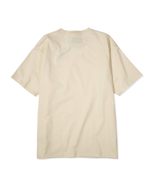 UNIVERSAL OVERALL(ユニバーサルオーバーオール)の「刺しゅうTシャツ / UNIV EMBROIDERY PK T(Tシャツ/カットソー・メンズ・クリーム/ブラック/ホワイト・M/XL/L)」の7枚目の写真