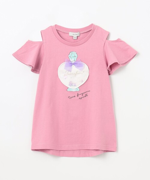 セール】接触冷感 しろくま オフショルダー Tシャツ（Tシャツ