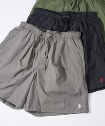 【U.S. POLO ASSN.】ナイロンワッシャー裏メッシュワイドショート 043950 ショートパンツ/ハーフパンツ