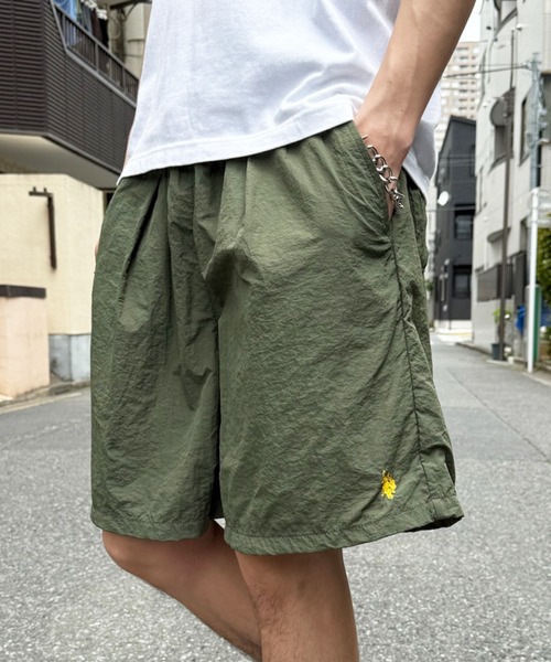 U.S. POLO ASSN.（ユーエスポロアッスン）の「【U.S. POLO ASSN.】ナイロンワッシャー裏メッシュワイドショート 043950　ショートパンツ/ハーフパンツ（その他パンツ・メンズ・グレー/カーキ/ブラック/ベージュ/ネイビー・S/M/L/LL）」の18枚目の写真
