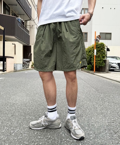 U.S. POLO ASSN.（ユーエスポロアッスン）の「【U.S. POLO ASSN.】ナイロンワッシャー裏メッシュワイドショート 043950　ショートパンツ/ハーフパンツ（その他パンツ・メンズ・グレー/カーキ/ブラック/ベージュ/ネイビー・S/M/L/LL）」の17枚目の写真