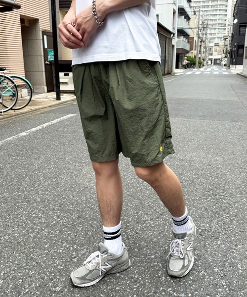 U.S. POLO ASSN.（ユーエスポロアッスン）の「【U.S. POLO ASSN.】ナイロンワッシャー裏メッシュワイドショート 043950　ショートパンツ/ハーフパンツ（その他パンツ・メンズ・グレー/カーキ/ブラック/ベージュ/ネイビー・S/M/L/LL）」の16枚目の写真