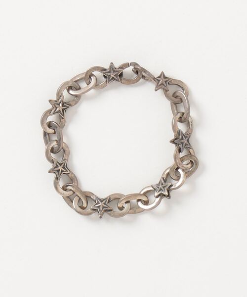 CODY SANDERSON(コディサンダーソン)の「CODY SANDERSON(コディサンダーソン) INFINITY LINK W/LARGE STAR BRACELET(ブレスレット・メンズ・シルバー・S)」の1枚目の写真