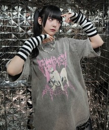 LOVE KILLER | A'GEM/9 × .kom『LOVE KILLER/ラブキラー』Pink humanoid  Graphic logo T-shirt by ruptivey/ピンクヒューマノイド 半袖カットソー(Tシャツ/カットソー)