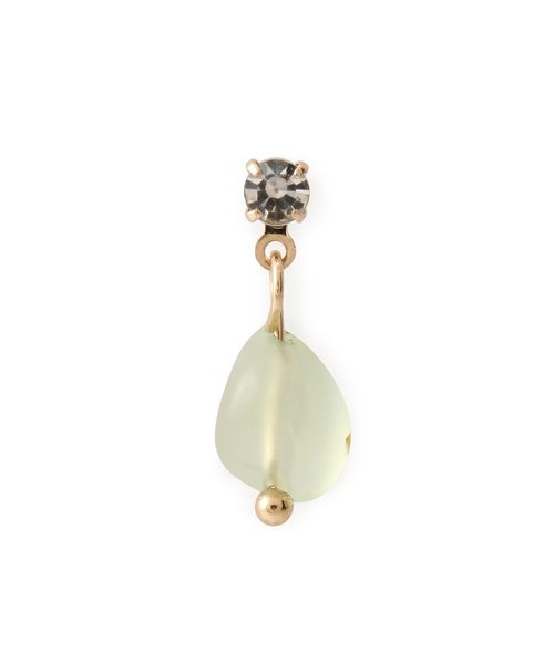 ROPE' PICNIC（ロペピクニック）の「クリアカラーストーンピアス（ピアス（両耳用）・レディース・ライトグリーン/オレンジ系その他/ホワイト・FREE）」の7枚目の写真