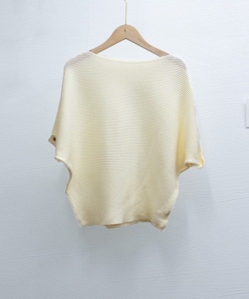Miniministore(ミニミニストア)の「サマーニット ドルマンスリーブニットソー(ニット/セーター・レディース・ピンク/アイボリー/ブラック/ベージュ/ネイビー・FREE)」の19枚目の写真