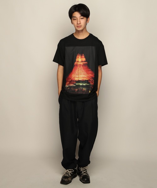 YEN TOWN MARKET(イェンタウンマーケット)の「【Jiro Konami】小浪次郎 東京タワー Tシャツ(Tシャツ/カットソー・メンズ・ブラック/ホワイト・XL/L/M)」の10枚目の写真