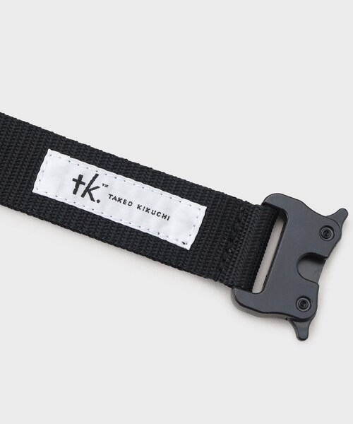 tk.TAKEO KIKUCHI(ティーケータケオキクチ)の「◆2WAYテープベルト(ベルト・メンズ・ブラック・00)」の7枚目の写真