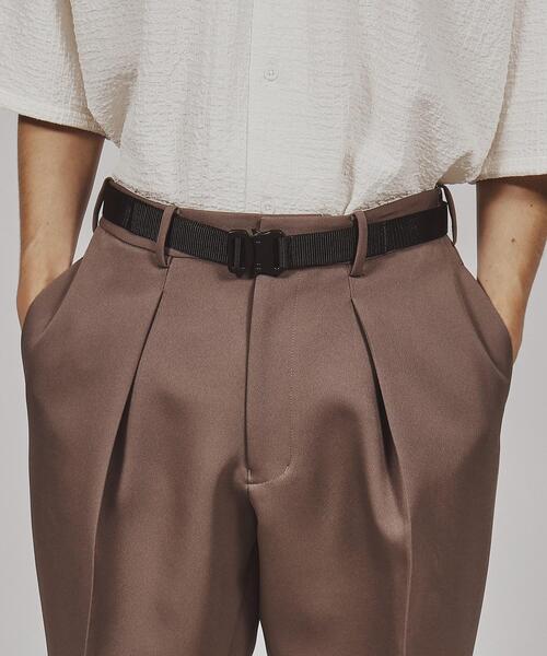 tk.TAKEO KIKUCHI(ティーケータケオキクチ)の「◆2WAYテープベルト(ベルト・メンズ・ブラック・00)」の4枚目の写真